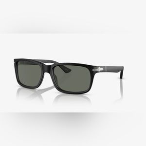 🔥HP🔥 PERSOL Men’s P03048S Black Grey Polarized Sunglasses